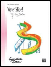 Water Slide! piano sheet music cover Thumbnail